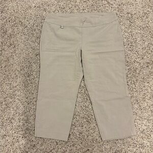 Alfani Light Beige Crop Pants